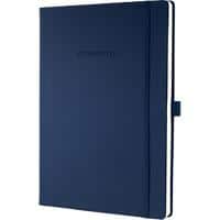 Sigel Notebook Conceptum A4 Ruled Casebound Hardback Midnight Blue 194 Pages