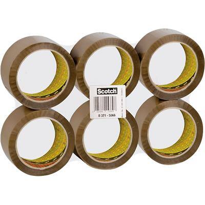 Scotch Packaging Tape 371 50mm x 66m Brown