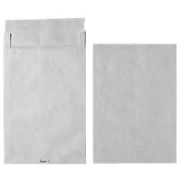 Tyvek E4 Gusset Envelopes 305 x 406 mm Peel and Seal Plain 55 gsm White Pack of 100