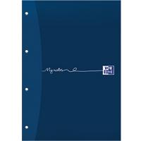 OXFORD My Notes A4 Blue Card Cover Refill Pad Ruled 200 Pages