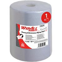 WYPALL Wiping Paper Roll Blue 2-ply 7301 500 Sheets