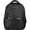 Monolith Laptop Backpack Blue Line 3312 15.6 Inch Recycled Plastic Black 32 x 14 x 43 cm