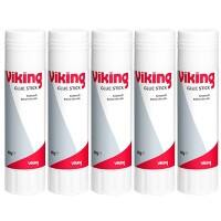 Viking Glue Stick Permanent 40 g Pack of 5