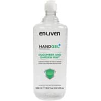 Enliven Hand Gel Cucumber & Garden Mint Transparent C002773 1 L