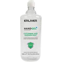 Enliven Hand Gel Cucumber & Garden Mint Transparent C002773 1 L