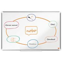 Nobo Premium Plus Whiteboard 1915155 Wall Mounted Magnetic Lacquered Steel 90 x 60 cm