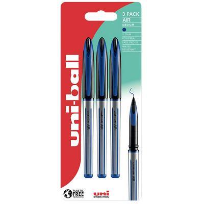 uni-ball Air UBA-188L Rollerball Pen 0.4 mm Blue Pack of 3