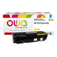 OWA 410A Compatible HP Toner Cartridge CF412A Yellow
