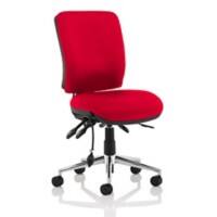 Dynamic Independent Seat & Back Task Operator Chair Without Arms Chiro Bergamot Cherry Seat Medium Back