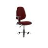 Dynamic Permanent Contact Backrest Task Operator Chair Height Adjustable Arms Eclipse I Ginseng Chilli Seat High Back
