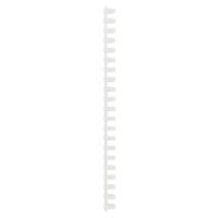 Binding Comb 16 mm A4 for 145 Sheets White Pack of 100