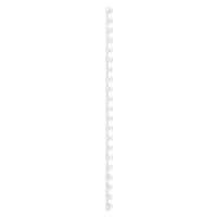 Binding Combs 8 mm A4 for 45 Sheets White Pack of 100