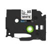 Rillstab Compatible Brother TZe-211 Label Tape Self Adhesive Black Print on White 6 mm x 8m