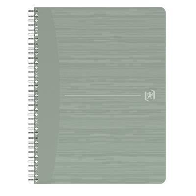 OXFORD Notebook 400166099 A4 Ruled Twin Wire Card Green 90 Pages 90 Sheets