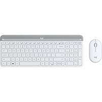 Logitech Set Keyboard And Mouse Wireless MK470 White QWERTY 920-009203