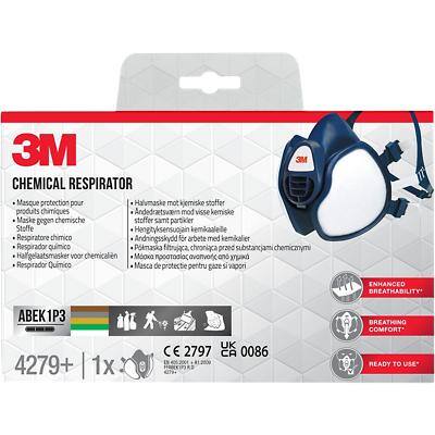 3M Free Half Mask Respirator 4279+BC1 Blue