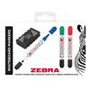 Zebra Whiteboard Marker Set Bullet 3.0 mm Multicolour