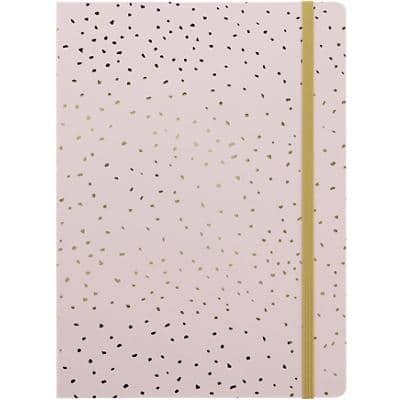 Filofax Notebook 115118 A5 Ruled Twin Wire Paper and Board Soft Cover Multicolour 56 Pages