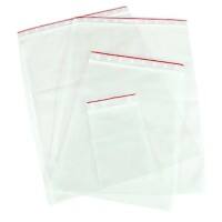 PP (Polypropylene) Grip Seal Bags Transparent 12 x 18 cm Pack of 100