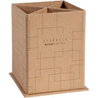 Exacompta Eterneco Pen Box 67847D Cardboard Brown 8.5 x 8.5 x 11 cm