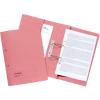 Guildhall Spiral File A4 Pink Manilla Card 420gsm Pack of 25