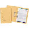 Guildhall Spiral File A4 Yellow Manilla Card 285gsm Pack of 25