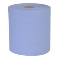 essentials Centrefeed Paper Centrefeed Blue 1 Ply Pack of 6 Rolls of 750 Sheets