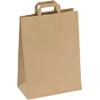 RAJA Carrier Bag Paper Brown 90 gsm 45 x 17 x 32 cm Pack of 200