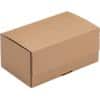 RAJA Corrugated Box Single Wall Corrugated Cardboard 105 (W) x 80 (D) x 180 (H) mm Brown Pack of 15