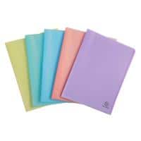 Exacompta Display Books A4 Assorted PP (Polypropylene) 240 x 320 mm Pack of 5