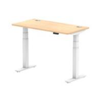 dynamic Height Adjustable Desk Air HASCP126WMPE Maple 1200 mm x 600 mm x 660 - 1310 mm