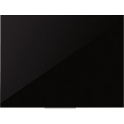 Glassboard Wall Mounted Magnetic Single 90 (W) x 60 (H) cm Black