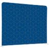 SHOWDOWN EU Room Divider Aluminium Blue 1,984 x 450 x 1,502 mm