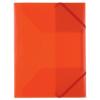Office Depot 3 Flap Folders A4 Red Polypropylene 24.5 x 32 cm Pack of 5