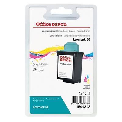 Office Depot Compatible for Lexmark 60 3 Colours Ink Cartridge 17G0060