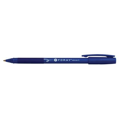 Foray Ballpoint Pen Stick Blue Pack 12