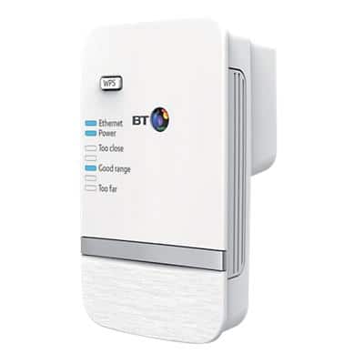 BT 610 Dual-Band Wi-Fi Extender Booster White