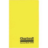 Chartwell 2426 Survey Level Book 12 x 19.2 cm 160 Pages