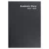 Viking Academic Diary 2023, 2024 A5 1 Day per page Paper Black English Non-Refillable