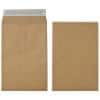 Viking C4 Gusset Envelopes 229 x 324mm Peel and Seal Plain 120 gsm Brown Pack of 125