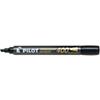 Pilot 400 Permanent Marker Broad Chisel 1.5 mm Black Non Refillable pack of 12