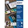 AVERY Zweckform Business Cards 260 gsm White Pack of 25 Sheets of 8 Cards