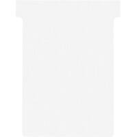 Nobo Size 3 T-Cards 92 x 120mm White Pack of 100