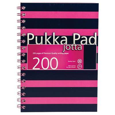Pukka Navy A5 Jotta Notebook - Pink