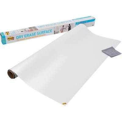 Post-it Dry Erase Film DEF6x4-EU White 121.9 x 182.9 cm
