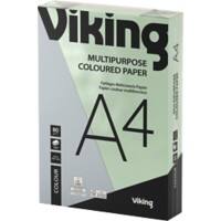 Viking Multipurpose A4 Coloured Paper Green 80 gsm 500 Sheets