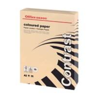 Office Depot A3 Coloured Paper Salmon 80 gsm Smooth 500 Sheets