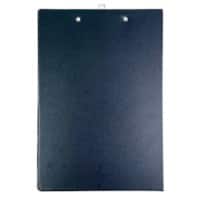 Viking Foldover Clipboard Foolscap PVC (Polyvinyl Chloride) Black Portrait