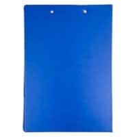 Viking Foldover Clipboard Foolscap PVC (Polyvinyl Chloride) Blue Portrait
