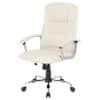 Niceday Berlin Leather-Faced Office Chair Cream